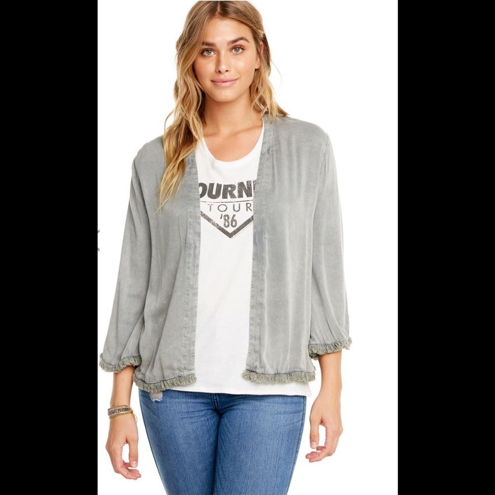 Chaser Short Vintage Washed Kimono M NWT